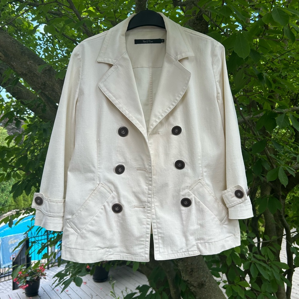 NIC+ZOE Cream Jacket